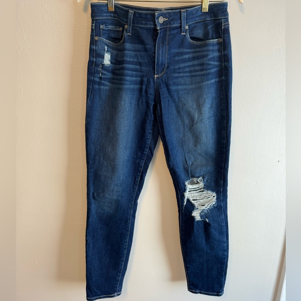 Paige Distressed Verdugo Ankle Jeans